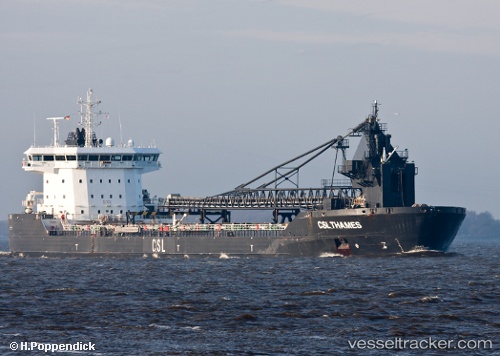 vessel Oc Aggnes IMO: 9440447, Self Discharging Bulk Carrier
