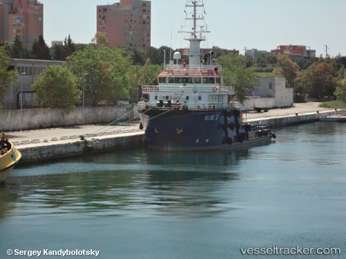 vessel ALINE B IMO: 9440734, Offshore Tug/Supply Ship