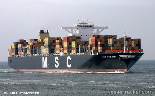 vessel Msc Paloma IMO: 9441001, Container Ship
