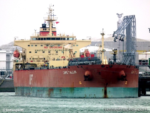 vessel Cape Tallin IMO: 9441154, Crude Oil Tanker
