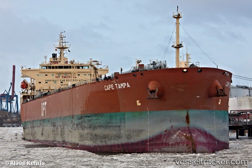vessel Cape Tampa IMO: 9441166, Crude Oil Tanker
