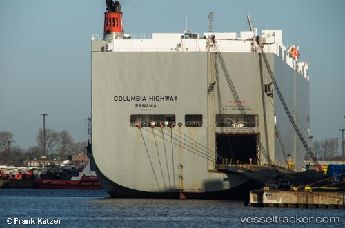 vessel Columbia Highway IMO: 9442873, Vehicles Carrier
