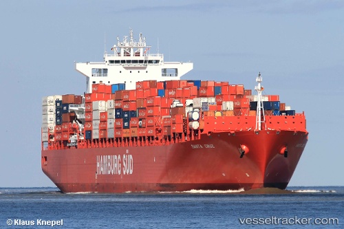vessel Santa Cruz IMO: 9444742, Container Ship
