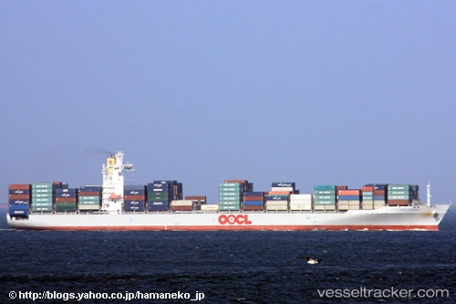 vessel Oocl Brisbane IMO: 9445502, Container Ship
