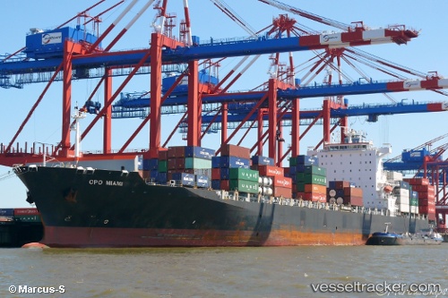 vessel Navios Miami IMO: 9445588, Container Ship
