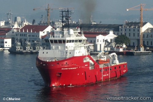 vessel Skandi Peregrino IMO: 9447627, Offshore Tug Supply Ship
