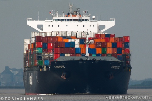 vessel Torrente IMO: 9447914, Container Ship
