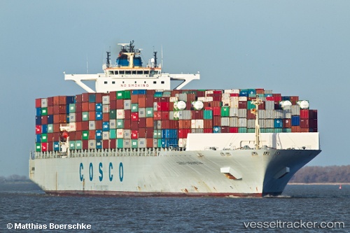 vessel Cosco Indonesia IMO: 9448786, Container Ship

