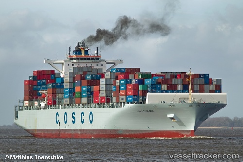 vessel Cosco Thailand IMO: 9448798, Container Ship
