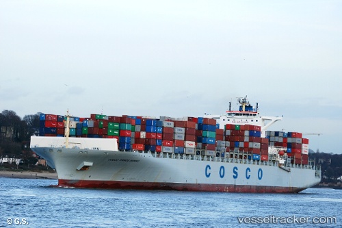 vessel Cosco Prince Rupert IMO: 9448803, Container Ship
