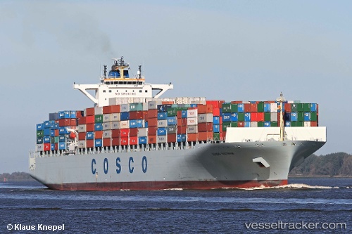 vessel Cosco Vietnam IMO: 9448815, Container Ship
