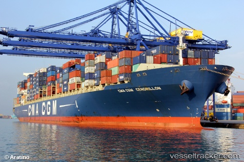 vessel Cma Cgm Cendrillon IMO: 9449819, Container Ship
