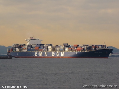 vessel Cma Cgm Dalila IMO: 9450624, Container Ship
