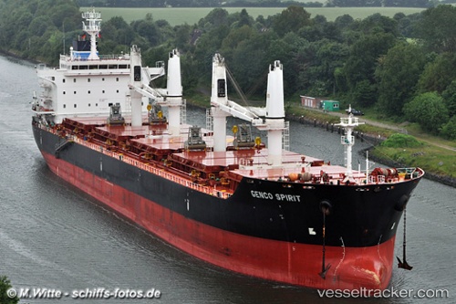 vessel Genco Spirit IMO: 9450777, Bulk Carrier
