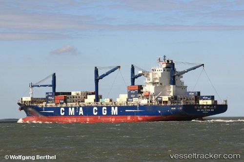 vessel Cma Cgm Africa One IMO: 9451915, Container Ship
