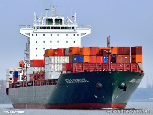 vessel Spyros V IMO: 9453365, Container Ship
