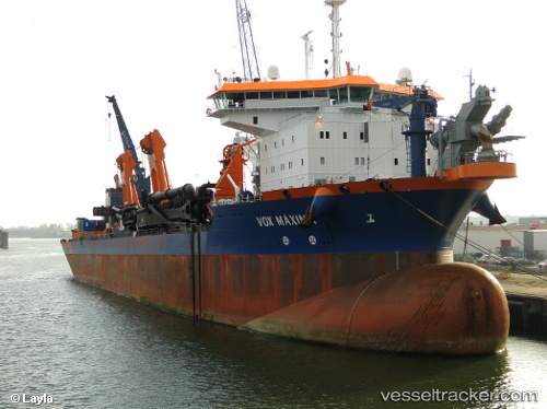 vessel Vox Maxima IMO: 9454096, Hopper Dredger
