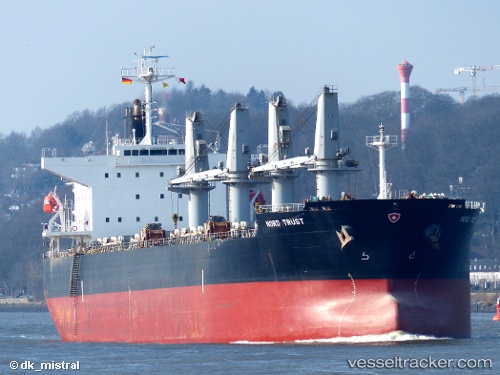 vessel ZARAAR HANIF IMO: 9454187, Bulk Carrier