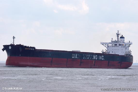 vessel Amphitrite IMO: 9455973, Crude Oil Tanker
