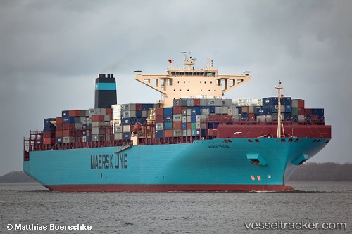vessel Maersk Emden IMO: 9456769, Container Ship

