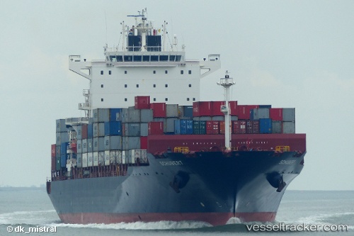 vessel Schubert IMO: 9456965, Container Ship
