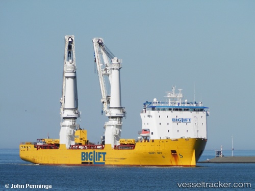 vessel Happy Sky IMO: 9457220, Heavy Load Carrier
