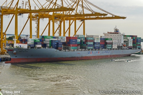 vessel Wan Hai 515 IMO: 9457646, Container Ship
