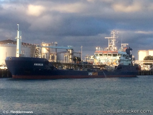 vessel Awanuia IMO: 9458042, Oil Products Tanker
