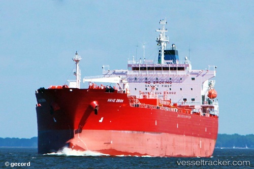 vessel Nave Orion IMO: 9459096, Chemical Oil Products Tanker
