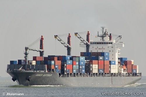vessel HANSA GRANITE IMO: 9459436, Container Ship