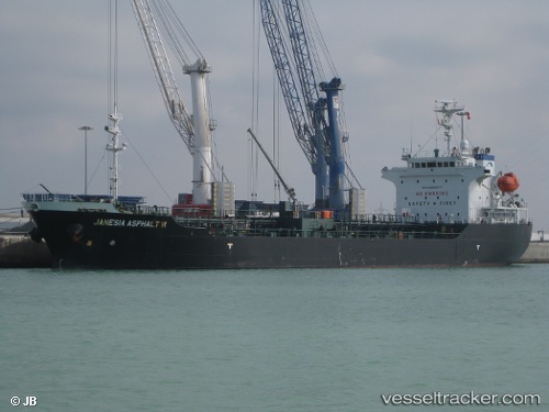 vessel Jane Asphalt IMO: 9459577, Bitumen Tanker
