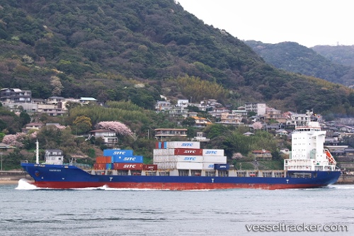 vessel Harrier IMO: 9460057, Container Ship

