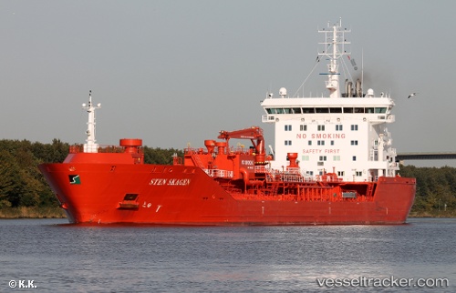 vessel Sten Skagen IMO: 9460239, Chemical Oil Products Tanker
