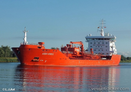 vessel Sten Fjell IMO: 9460241, Chemical Oil Products Tanker
