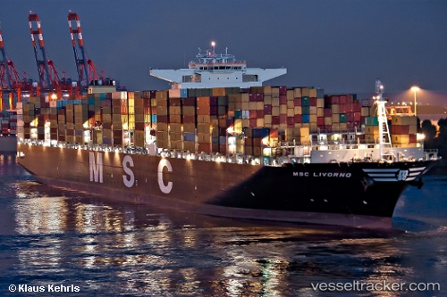 vessel Msc Livorno IMO: 9461427, Container Ship
