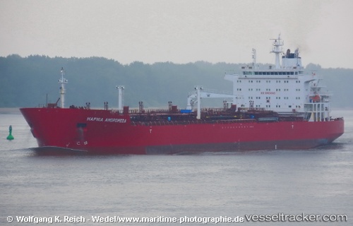 vessel Hafnia Andromeda IMO: 9461661, Chemical Oil Products Tanker
