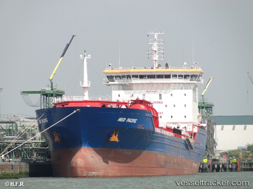 vessel Med Pacific IMO: 9461934, Chemical Oil Products Tanker
