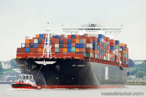 vessel Apl Yangshan IMO: 9462031, Container Ship
