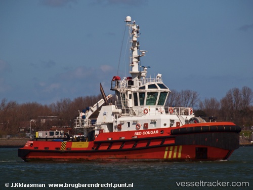 vessel Red Cougar IMO: 9462328, Tug
