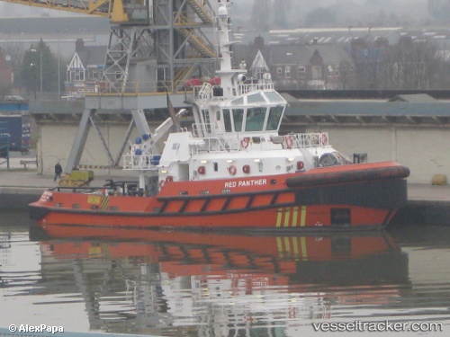 vessel Red Panther IMO: 9462330, Tug
