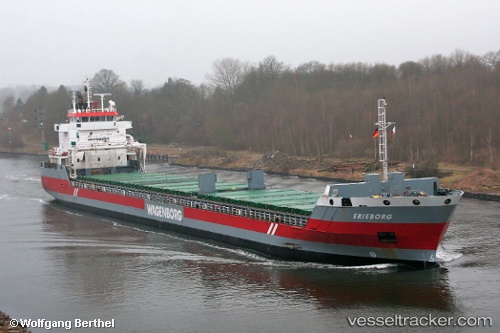 vessel Erieborg IMO: 9463437, General Cargo Ship
