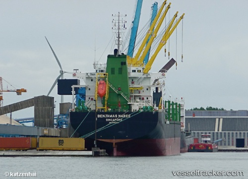 vessel Benjamas Naree IMO: 9464027, Bulk Carrier

