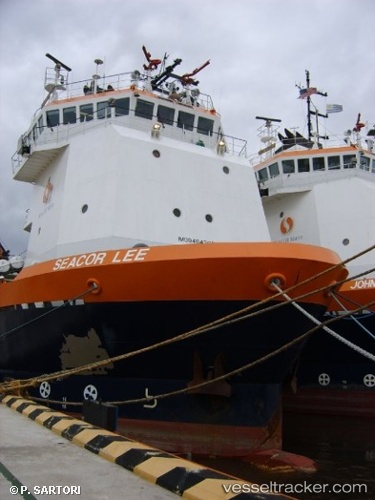 vessel Seacor Lee IMO: 9464297, Offshore Tug Supply Ship
