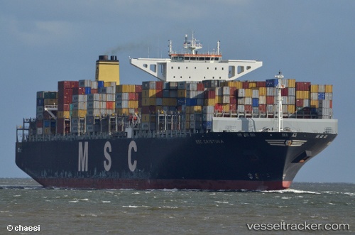 vessel Msc Cristina IMO: 9465241, Container Ship
