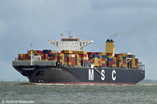 vessel Msc Altair IMO: 9465277, Container Ship
