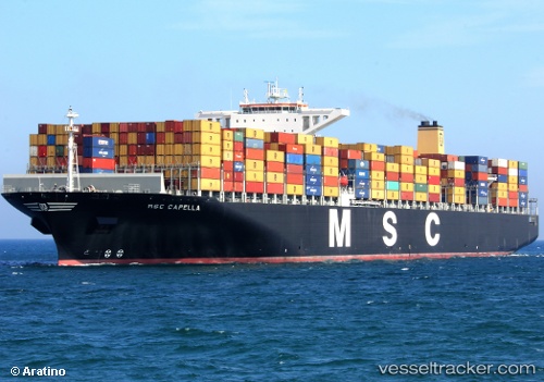 vessel Msc Capella IMO: 9465289, Container Ship
