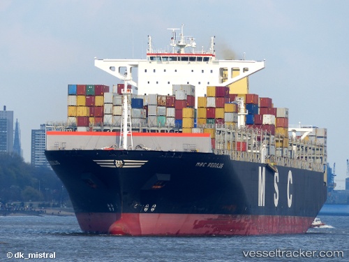 vessel Msc Regulus IMO: 9465291, Container Ship
