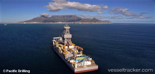 vessel Pacific Bora IMO: 9465447, Drilling Ship
