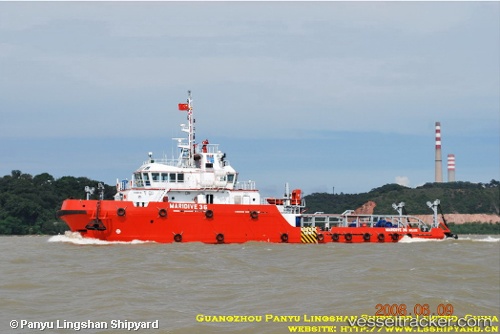 vessel Maridive 36 IMO: 9467342, Offshore Support Vessel

