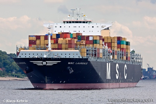 vessel Msc Laurence IMO: 9467419, Container Ship
